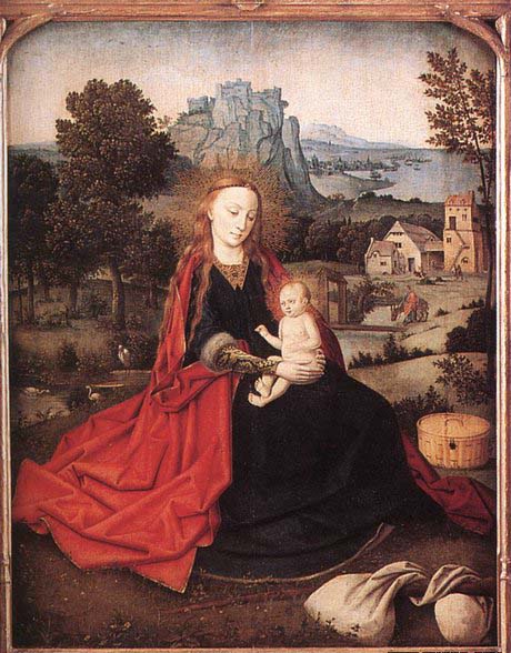 unknow artist Rest on the Flight into Egypt